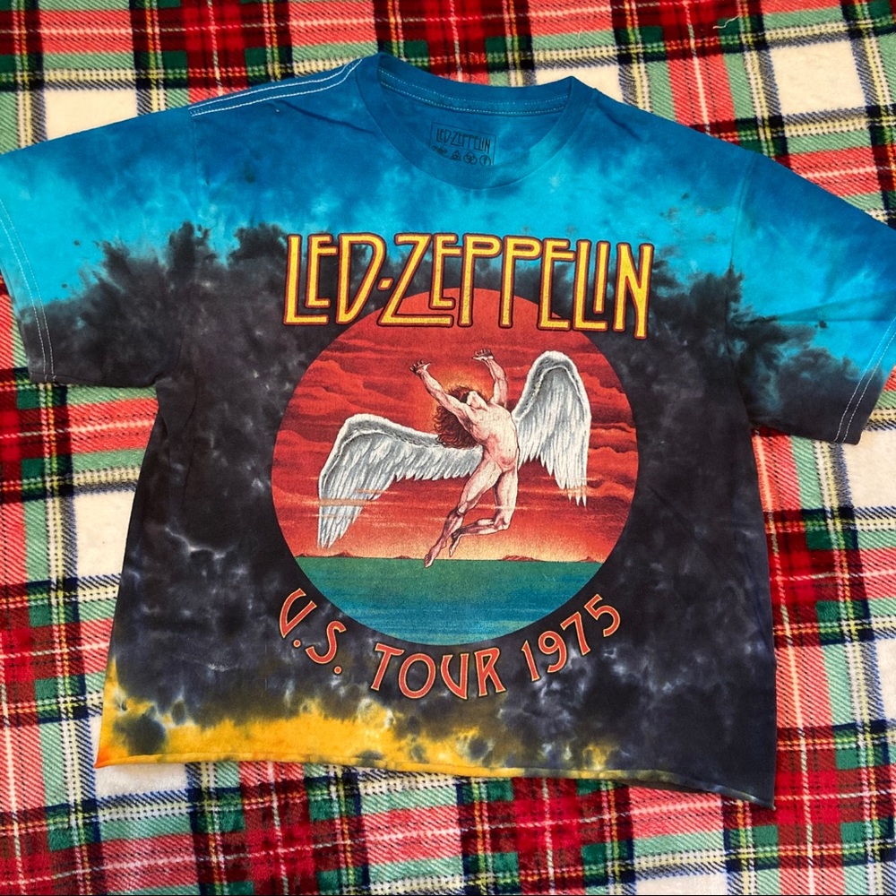 Led Zeppelin Cropped Tee